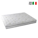Doppelbettmatratze 200x200 24cm Anatomisch Memory Foam Abnehmbar Verkauf
