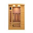 Finnische Heimsauna aus Holz für 2 Personen mit Infrarot-Quarz Apollon 2 Angebot