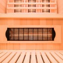 Finnische Heimsauna aus Holz für 2 Personen mit Infrarot-Quarz Apollon 2 Katalog