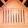 Ecksauna aus Holz für Zuhause 2/3 Personen Infrarot Apollon 2C Eigenschaften