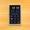Ecksauna aus Holz für Zuhause 2/3 Personen Infrarot Apollon 2C Katalog