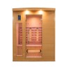Infrarot-Heimsauna aus Holz, finnische 3-Personen-Quarz Apollon 3 Angebot