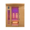 Infrarot-Heimsauna aus Holz, finnische 3-Personen-Quarz Apollon 3 Katalog