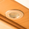 Infrarot-Heimsauna aus Holz, finnische 3-Personen-Quarz Apollon 3 Maße