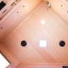 Apollon 3C Holz-Infrarot-Ecksauna Finnische Sauna 3/4 Plätze Katalog