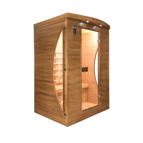 Infrarot-Sauna für Zuhause 2 Personen Dual Healthy Spectra 3 Aktion