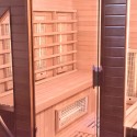 Infrarot-Sauna aus Holz für 4 Personen, finnisch, Heimgebrauch Dual Healthy Spectra 5 Katalog