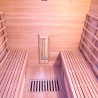 Infrarot-Sauna aus Holz für 4 Personen, finnisch, Heimgebrauch Dual Healthy Spectra 5 Lagerbestand
