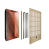 Infrarot-Ecksauna Finnisch 3 Personen für Zuhause Dual Healthy Spectra 4 Katalog
