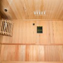 Finnische Sauna für 2 Personen Holz für Zuhause Elektroofen 4,5 kW Zen 2 Rabatte