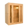 Finnische Holzsauna für 3 Personen mit Elektro-Ofen 3,5 kW Zen 3 Aktion