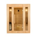 Finnische Holzsauna für 3 Personen mit Elektro-Ofen 3,5 kW Zen 3 Angebot