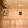 3-sitzige finnische Sauna aus Holz Elektroofen 3,5 kW Zen 3 Rabatte