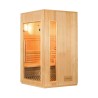 Heimsauna Finnisch 3-Personen Eckmodell mit Elektroofen 4,5 kW Zen 3C Verkauf