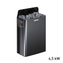 Heimsauna Finnisch 3-Personen Eckmodell mit Elektroofen 4,5 kW Zen 3C Lagerbestand