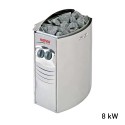 Traditionelle finnische Heimsauna für 4 Personen aus Holz, Ofen 8 kW Zen 4 Katalog