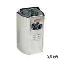 Finnische Heimsauna aus Holz, 3 Plätze, 3,5 kW Ofen Sense 3 Katalog