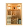 Finnische Holzsauna für 4 Personen, 4,5 kW Ofen Sense 4, für Zuhause Verkauf