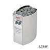 Finnische Holzsauna für 4 Personen, 4,5 kW Ofen Sense 4, für Zuhause Eigenschaften
