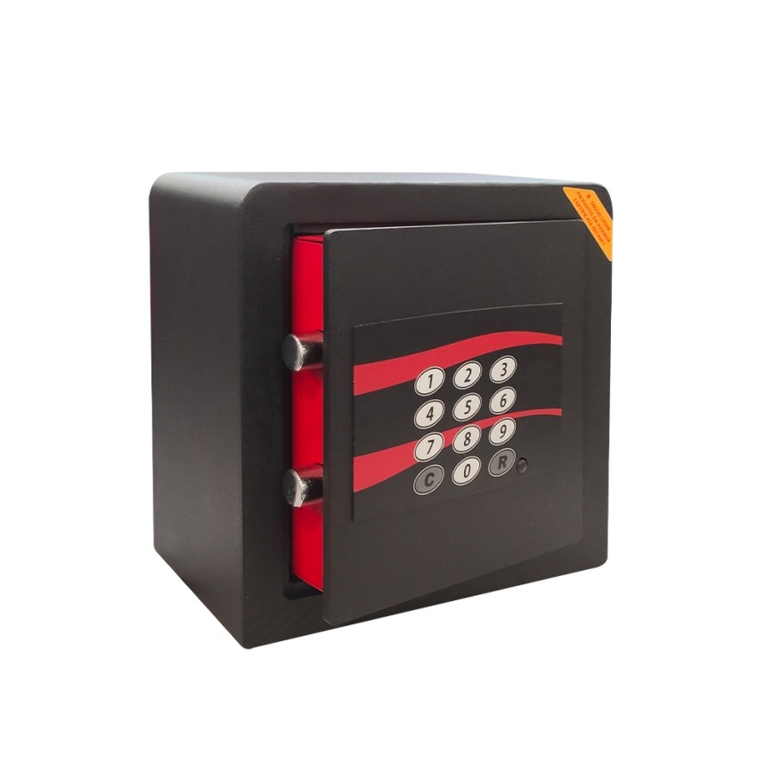 Elektronischer Tresor für Möbel oder Wandmontage, Hotel-Modell Brick 3 Aktion Elektronischer Tresor für Möbel oder Wandmontage, Hotel-Modell Brick 3 Aktion