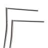 Handtuchhalter Stehmodell Badezimmer 2 Arme Side Lagerbestand