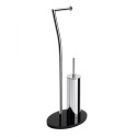 Multifunktions-Badständer WC Bidet Rollenhalter mit Bürstenhalter Toal Angebot