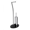 Multifunktions-Badständer WC Bidet Rollenhalter mit Bürstenhalter Toal Angebot
