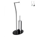 Multifunktions-Badständer WC Bidet Rollenhalter mit Bürstenhalter Toal Aktion