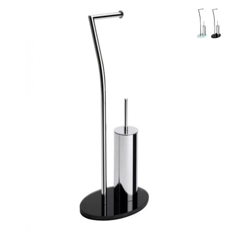 Multifunktions-Badständer WC Bidet Rollenhalter mit Bürstenhalter Toal Aktion