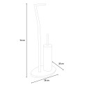 Multifunktions-Badständer WC Bidet Rollenhalter mit Bürstenhalter Toal Auswahl