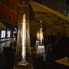 Gasbetriebener Heizpilz für den Außenbereich mit LED-Beleuchtung DolceVita E.P. Lagerbestand