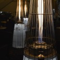 Gasbetriebener Heizpilz für den Außenbereich mit LED-Beleuchtung DolceVita E.P. Modell