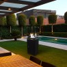 Gasbetriebene Gartenfeuerschale für Außenkamin Terrasse Bar Restaurant Etna Eigenschaften