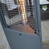 Gas-Pyramidenheizstrahler für Außenbereiche, ideal für Bars und Restaurants - Falò Evo 