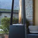 Gas-Pyramidenheizstrahler für Außenbereiche, ideal für Bars und Restaurants - Falò Evo 
