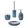 Badezimmer-Set Crystal Seifenspender Toilettenbürste Zahnbürstenhalter Aktion