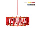 Deckenleuchte Hängelampe Stoffschirm Kordel Macaron D45 Angebot