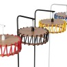 Moderne Stehlampe Design Lampenschirm Seil Macaron DF45 