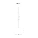 Moderner Pendelleuchter mit 3 Lichtern, Modell Hat Lamp Multiple 3 Sales