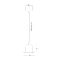 Moderner Pendelleuchter mit 3 Lichtern, Modell Hat Lamp Multiple 3 Rabatte