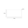 Handgemaltes Leinwandbild Landschaft Blumenfeld 60x90cm W619 Eigenschaften
