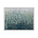 Handgemaltes abstraktes Blumenbild auf Leinwand mit Rahmen 90x120cm W669 Sales