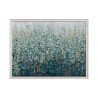Handgemaltes abstraktes Blumenbild auf Leinwand mit Rahmen 90x120cm W669 Sales