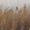 Handgemaltes abstraktes Goldgemälde auf Leinwand 65x150cm mit Rahmen W723 Katalog