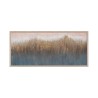 Handgemaltes abstraktes Goldgemälde auf Leinwand 65x150cm mit Rahmen W723 Sales