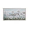 Handgemaltes Gemälde auf Leinwand Blumenwiese mit Pusteblumen Rahmen 60x120cm W726 Sales