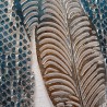Handgemaltes Bild auf Leinwand mit Rahmen Federn 90x120cm W732 Katalog