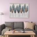 Handgemaltes Bild auf Leinwand mit Rahmen Federn 90x120cm W732 Aktion