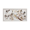 Handgemaltes Bild Metallblütenzweig Leinwandrahmen 60x120cm Z440 Sales
