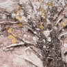 Handgemaltes Bild auf Leinwand Weißer Baum mit Rahmen 60x120cm Z643 Katalog